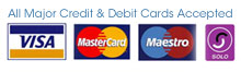 All major credit cards accepted